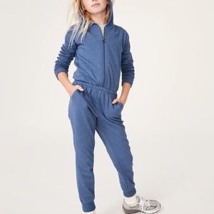 Gap kid hooded jumpsuit nwt